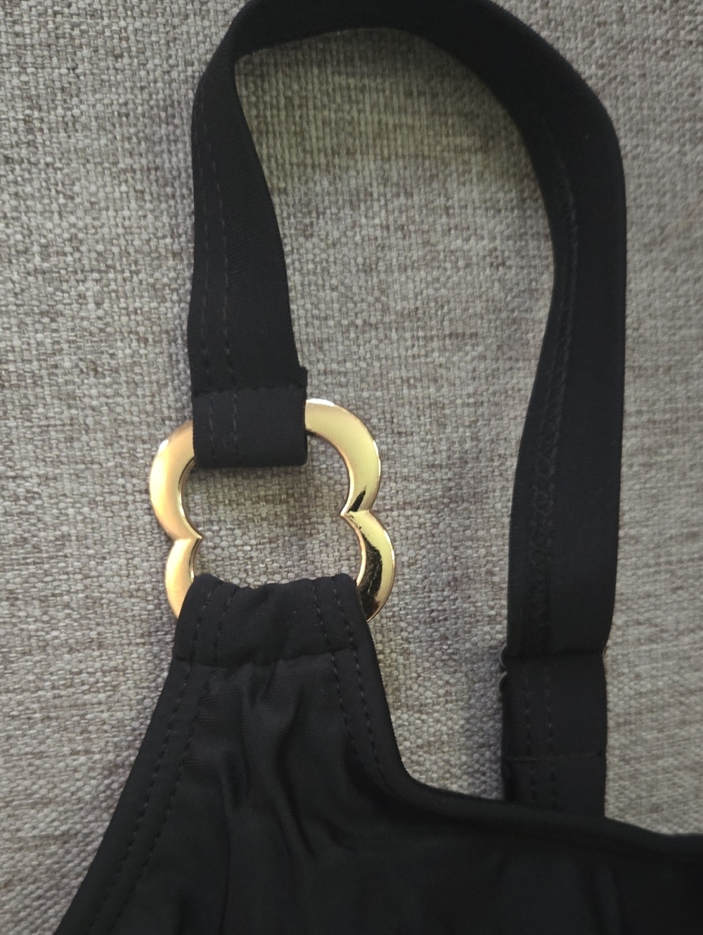Classic Black One Piece Swimsuit - Picture 5 of 7